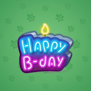 B-Day Candle #104214