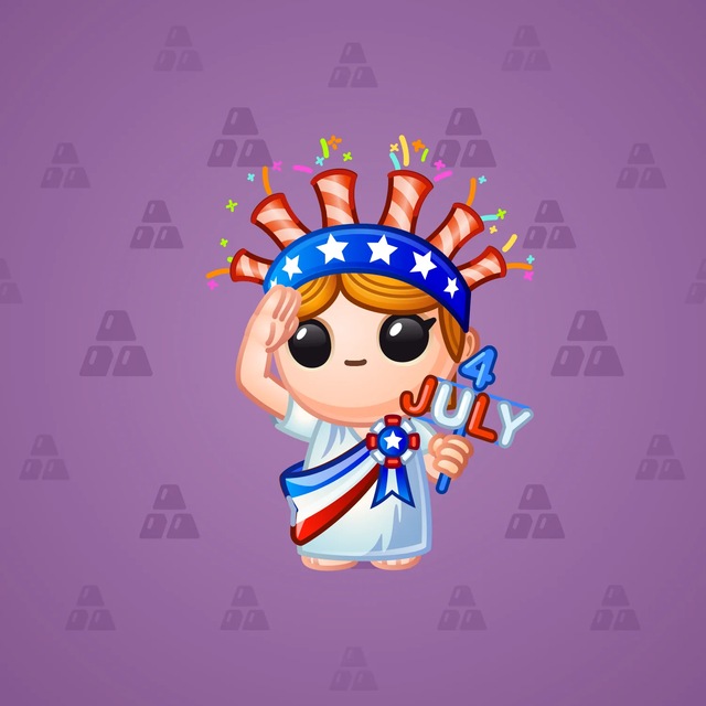 NFT-подарок Liberty Figure Independence