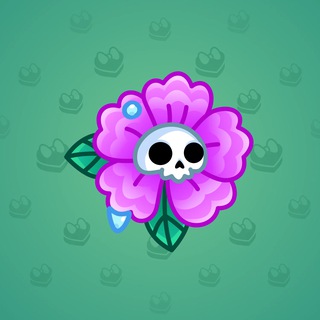 Skull Flower #5243