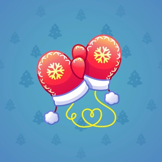 Snow Mittens #25751