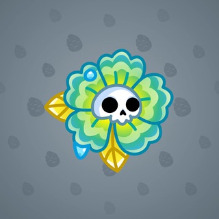 Skull Flower #1850