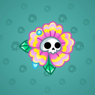 Skull Flower #5642
