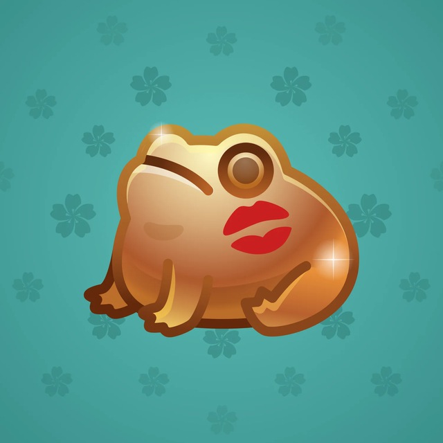 NFT-подарок Kissed Frog Bronze