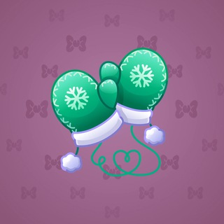 Snow Mittens #25449