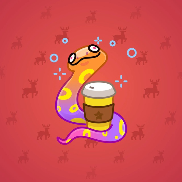 NFT-подарок Pet Snake Coffee!