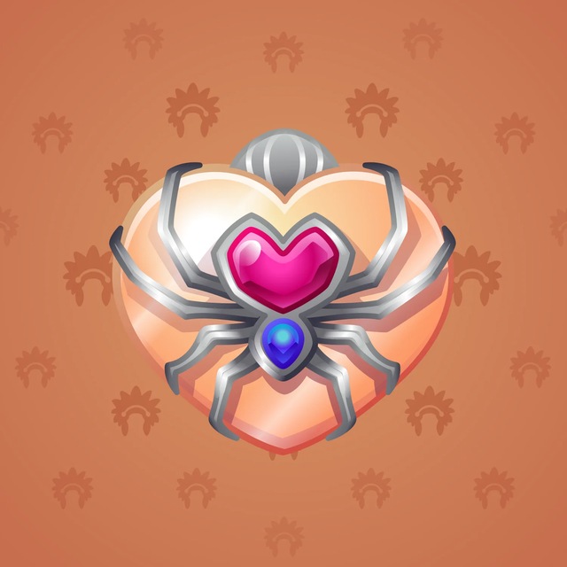 NFT-подарок Heart Locket Spider Web