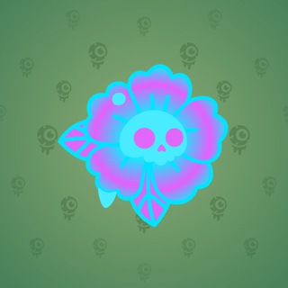 Skull Flower #9741