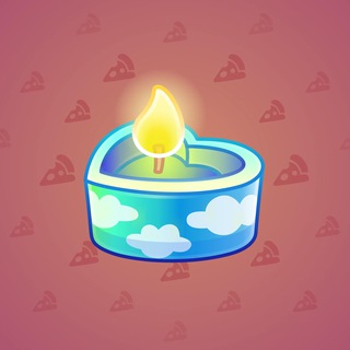 Love Candle #13337