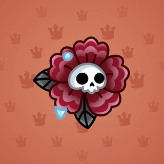 Skull Flower #10549