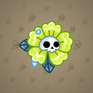 Skull Flower #14058
