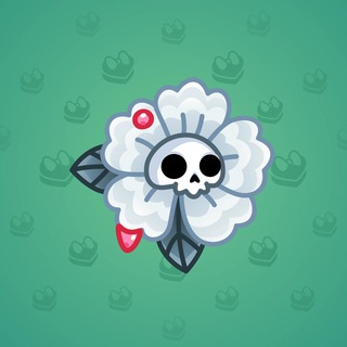 Skull Flower #12913