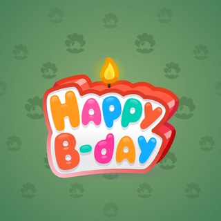 B-Day Candle #98720