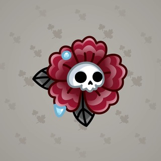Skull Flower #5310