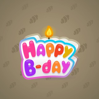 B-Day Candle #8384