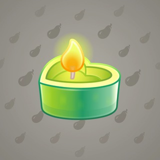 Love Candle #2297