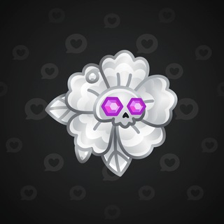 Skull Flower #14704