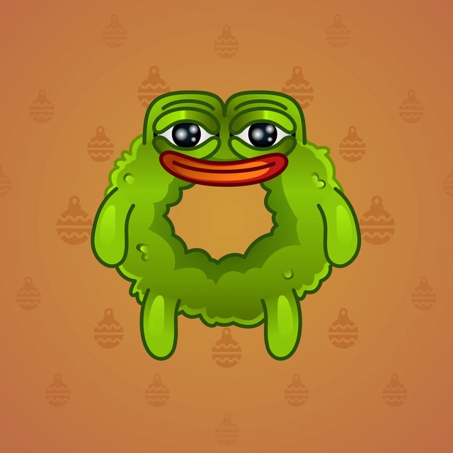 NFT-подарок Winter Wreath Festive Pepe