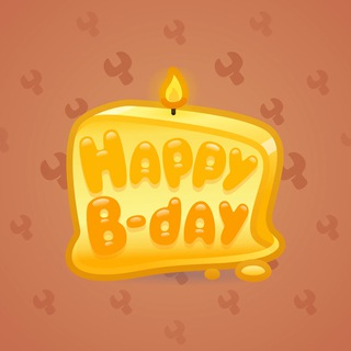 B-Day Candle #57132