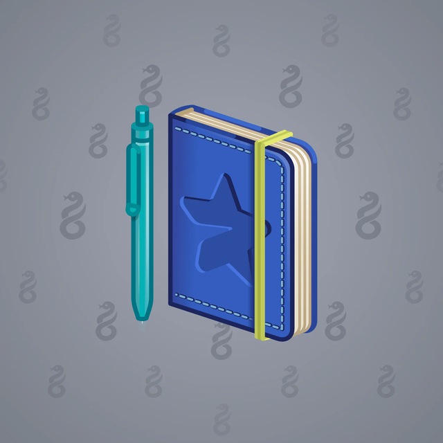 NFT-подарок Star Notepad Blue Jeans