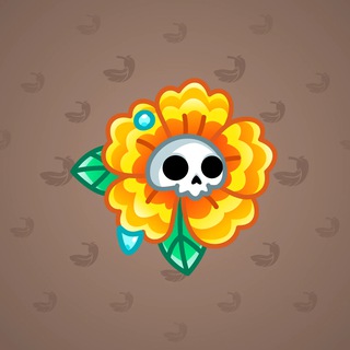 Skull Flower #5314