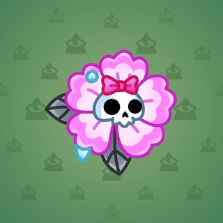 Skull Flower #14843