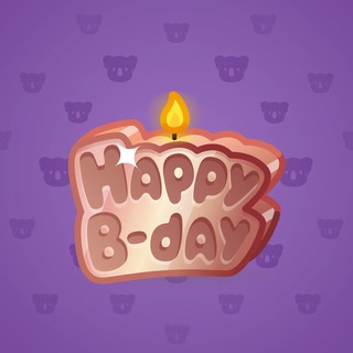 B-Day Candle #76287
