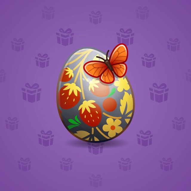 NFT-подарок Easter Egg Khokhloma