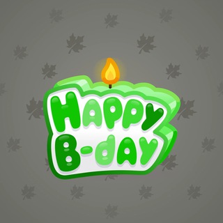 B-Day Candle #12477
