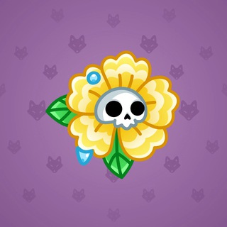 Skull Flower #9255