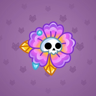 Skull Flower #11409