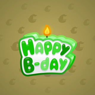B-Day Candle #63992
