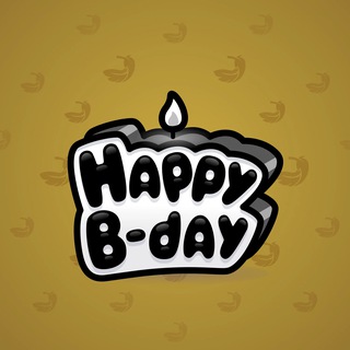 B-Day Candle #110543