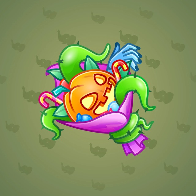 NFT-подарок Pretty Posy Halloween