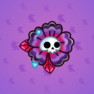 Skull Flower #5087