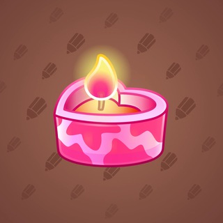 Love Candle #14202