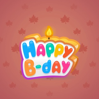 B-Day Candle #97472