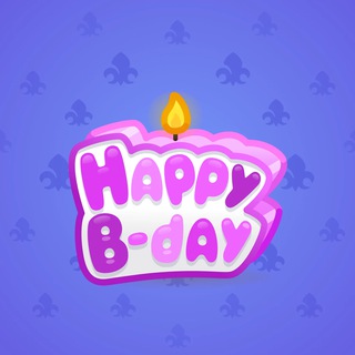 B-Day Candle #24638