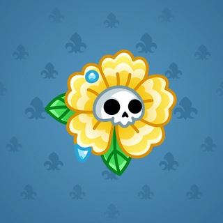 Skull Flower #8907