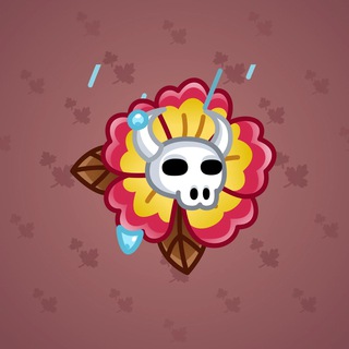 Skull Flower #15301