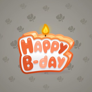 B-Day Candle #21623