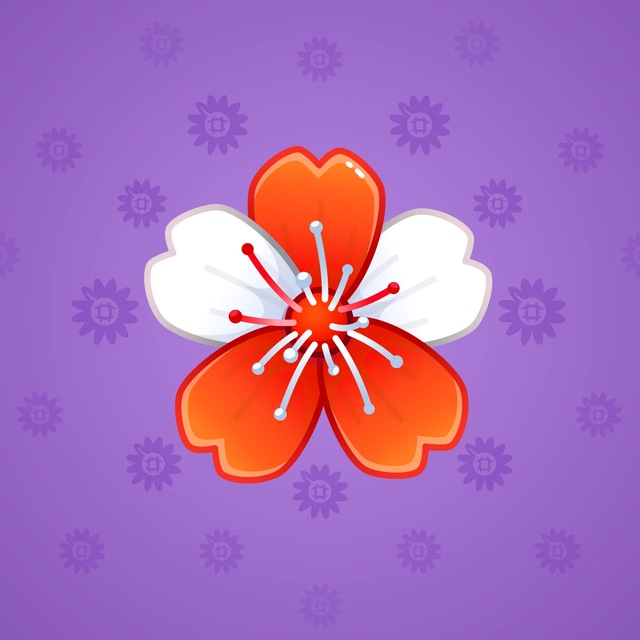 NFT-подарок Sakura Flower Petunia
