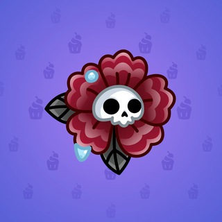 Skull Flower #16552
