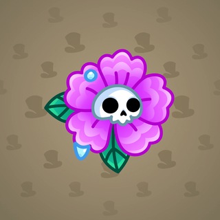 Skull Flower #14376