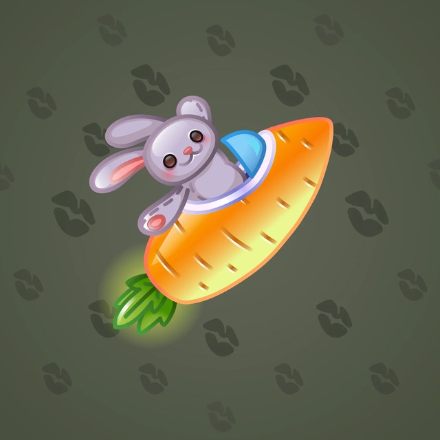 NFT-подарок Stellar Rocket Baby Carrot