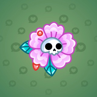 Skull Flower #20389