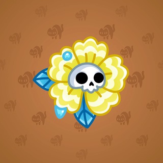 Skull Flower #21380