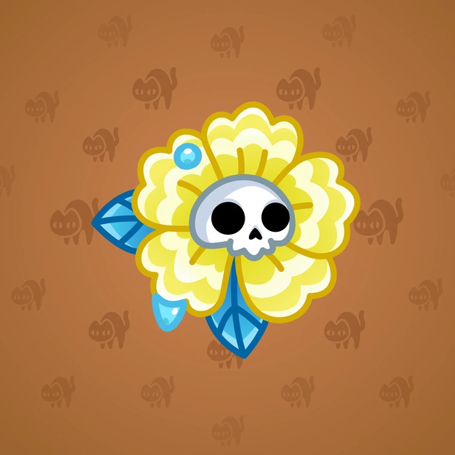 NFT-подарок Skull Flower Sun Dazzle