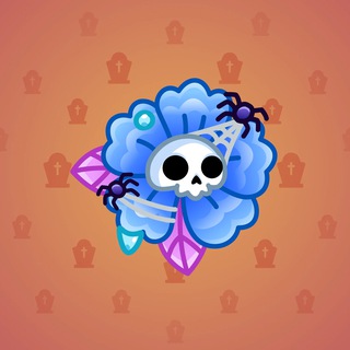 Skull Flower #6153