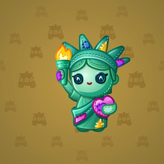 NFT-подарок Liberty Figure Plushie