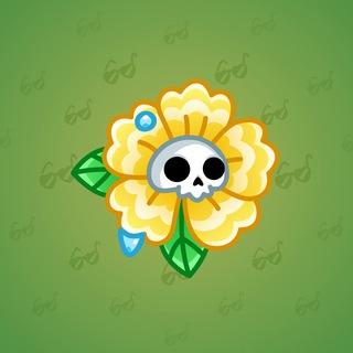 Skull Flower #8750